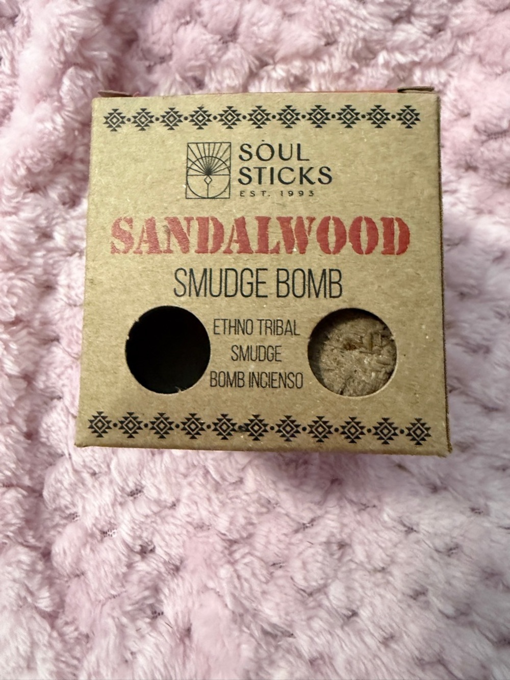 Soul Sticks Sandalwood Smudge Bomb